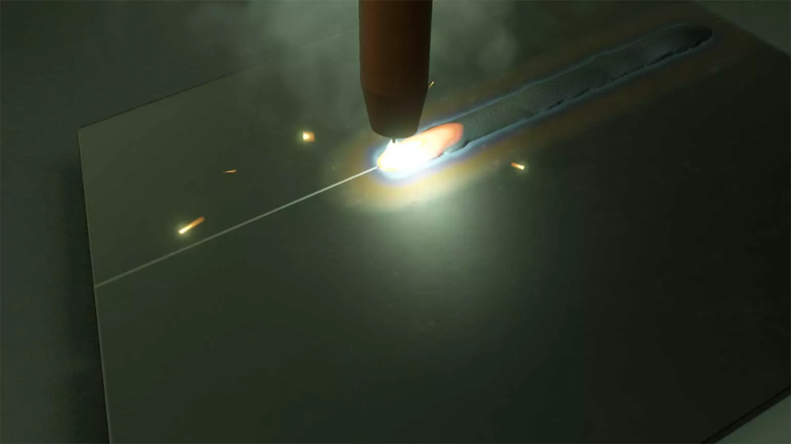 MIG/MAG welding with Welducation Simulator