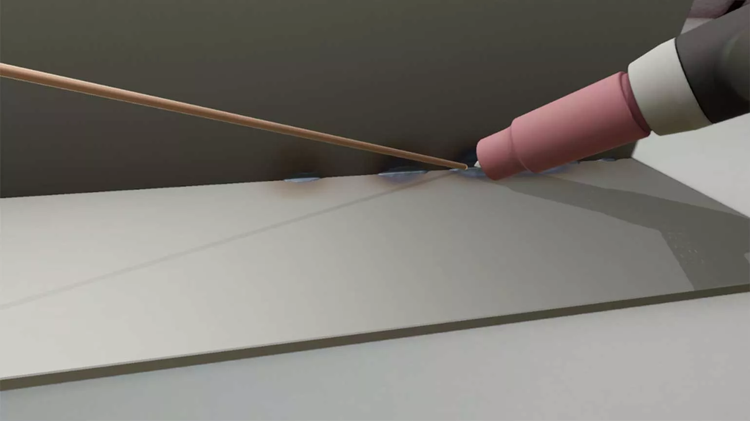 TIG welding with the Welducation Simulator