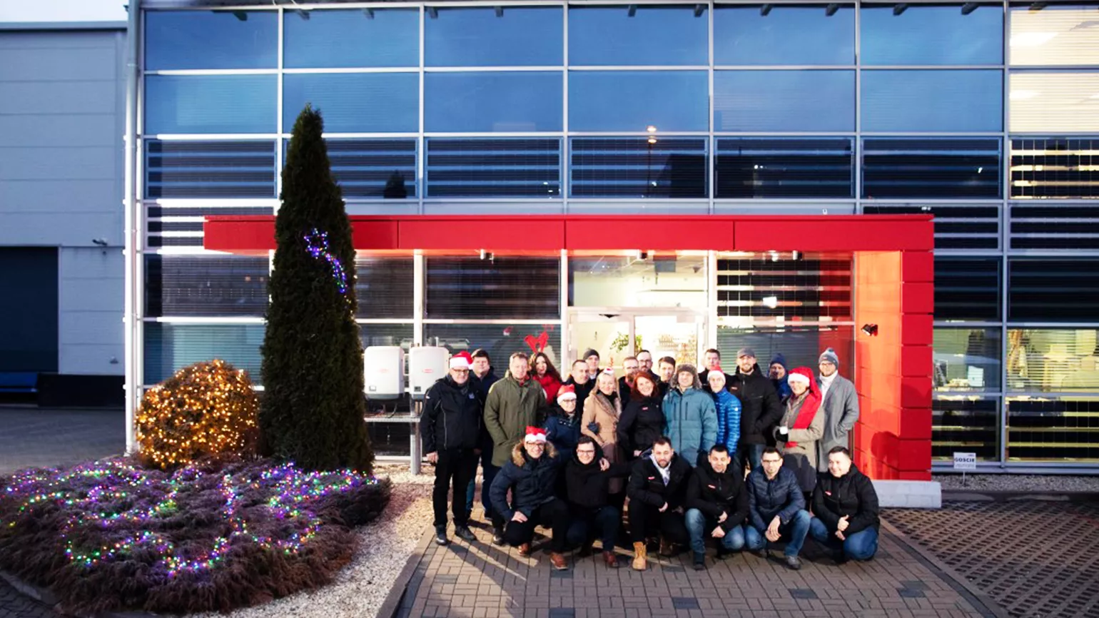 Zdjęcie grupowe Boże Narodzenie